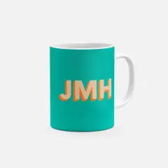 Monogram 3D Initials 11oz Mug VII