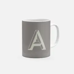 Monogram Letter 11oz Mug II