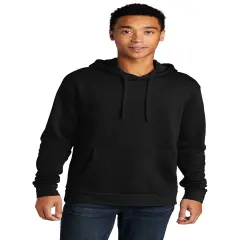Next Level&reg; Unisex Santa Cruz Pullover Hoodie Black on black