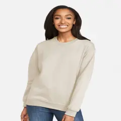 GILDAN&reg; Softstyle Midweight Crewneck Sweatshirt Sand
