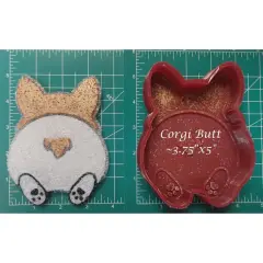 Corgi Butt Silicone Freshie Mold