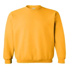 Gildan&reg; Heavy Blend Long Sleeve Crewneck Sweatshirt Gold