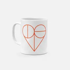 Geo Heart 11 Oz Mug III