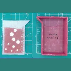 Beaker Silicone Freshie Mold