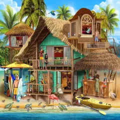 Sunsout Tropical Vacation 500 pc Jigsaw Puzzle 23053