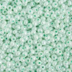 John Bead 6/0 Czech Glass Seed Beads, 500g Green Ceylon