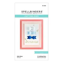 Spellbinders Mini Bows Cutting Dies