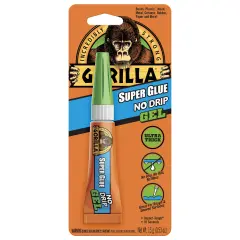 Gorilla Super Glue No Drip Gel-.53oz