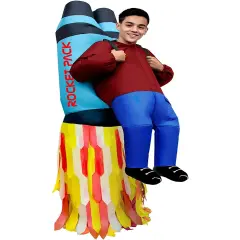 Child's Rocket Ship Inflatable Costume