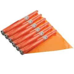 Cello-Wrap&trade; Roll, Orange, 20" x 12.5', 6 Rolls