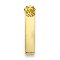 Bookmark - Golden Retreiver Dog - Birch wood