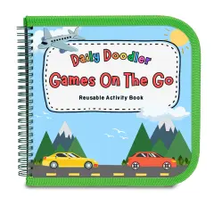 Daily Doodler Games Book & Stix
