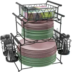 Sorbus Stackable Buffet Caddy (7-Piece)