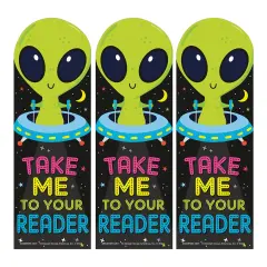 Take Me To Your Reader Green Apple Scented Bookmarks, 24 Per Pack, 3 Packs