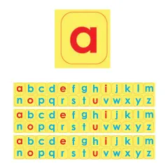 Die-Cut Magnetic Foam Lowercase Letters, 104 Pieces Per Pack, 3 Packs