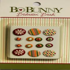 BoBunny Harvest Spice Bodacious Brads