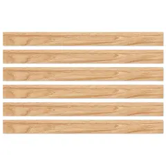 Grow Together Light Wood Grain Straight Borders, 36 Feet Per Pack, 6 Packs