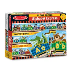 Alphabet Express Floor Puzzle, 10' x 6-1/2", 27 Pieces