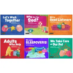 MySELF Readers: I Build Positive Relationships, Small Book 6pack, English