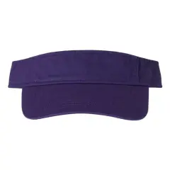 Valucap&reg; Bio-Washed Visor Purple