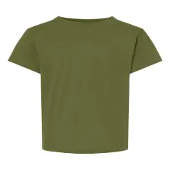BELLA + CANVAS&reg; Toddler Jersey Crew Neck Shot Sleeve T-Shirt Olive