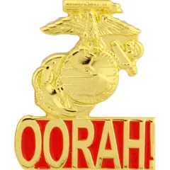 EagleEmblems P12194 Pin-USMC,Oorah EGA (1.125'')