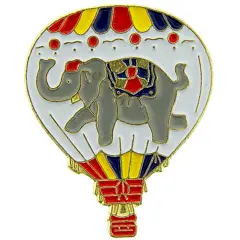 Hot Air Balloon Pin 1"