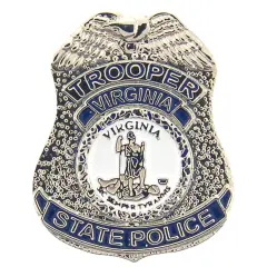 Virginia State Police Badge Pin 1"
