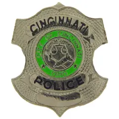 Cincinnati Police Officer Badge Pin 1"