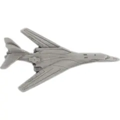 B-1 Lancer Pin Pewter 1 1/2"