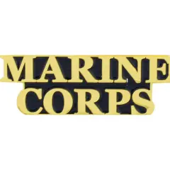 PINS- USMC, Marine Core SCR MARINE CORPS (1-1/2")