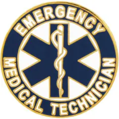 EMT Logo Pin 1"