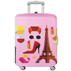 LOQI Hey Studio Luggage Cover M, Paris