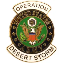 U.S Army Operation Desert Storm Pin 1"