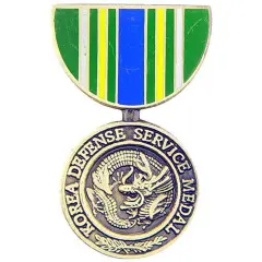 EagleEmblems P14293 PIN-Medal,Korean DEF.SERV (1-3/16'')