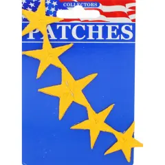 Five Stars Patch Yellow 6"