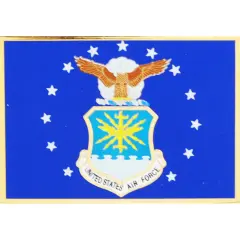 EagleEmblems P16279 Pin-USAF,Flag,XLG (1.5'')