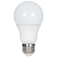 Satco 9.2w A19 LED 12V-24VAC 12V-34VDC 5000K Low Voltage Bulb Natural Light