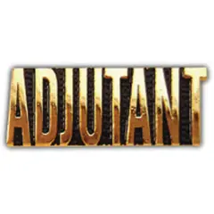 Adjutant Pin 1"