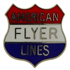 American Flyer Lines Railroad Pin 1"