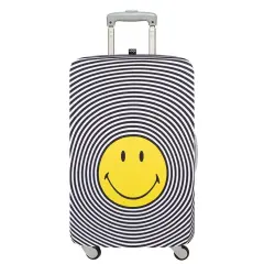 LOQI Smiley Spiral Luggage Cover