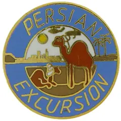 Persian Excursion Pin 1"