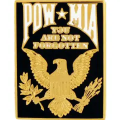 POW MIA Liberty Pin 1"
