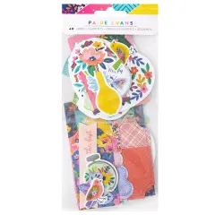 Paige Evans Blooming Wild Ephemera Cardstock Die-Cuts-Icons W/Holographic Foil Accents