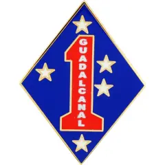 EagleEmblems P16293 Pin-USMC,001ST DIV. (1.5'')
