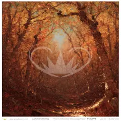 Posh Chalk Rice Paper - Autumn Clearing (small)