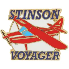 Stinson Voyager Airplane Pin 1 1/2"