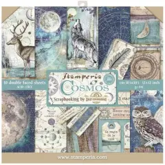 Stamperia Cosmo Paper Pack 12x12 Paper Pack