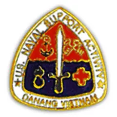 U.S. Naval Support Activity Danang Vietnam Pin 1"