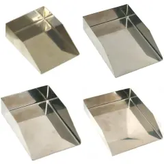 4 Rectangle Shovel Scoop Beads Gemstones Pearl Jewelry Pickup Tools Size 1,3,4,6